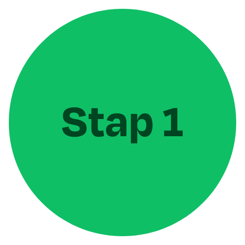 Stap 1
