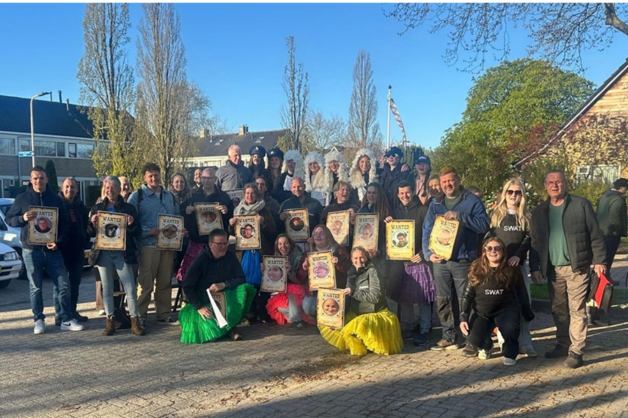 Laatste schooldag klas 4 Aeres VMBO Buitenpost