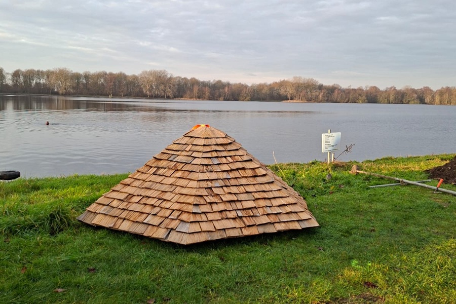 Zwaluwtil geplaatst in De Heide