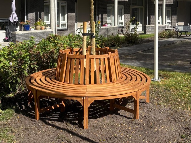 Studenten helpen bij woonzorgcentrum
