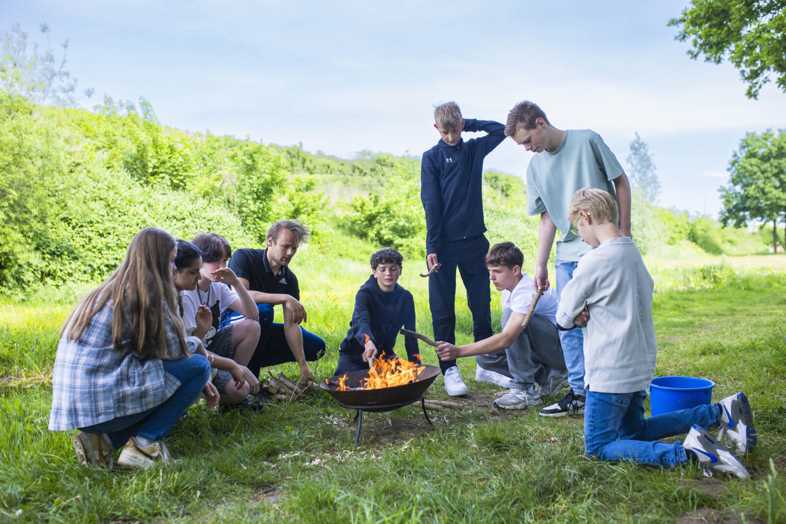 outdoor vuurtje maken