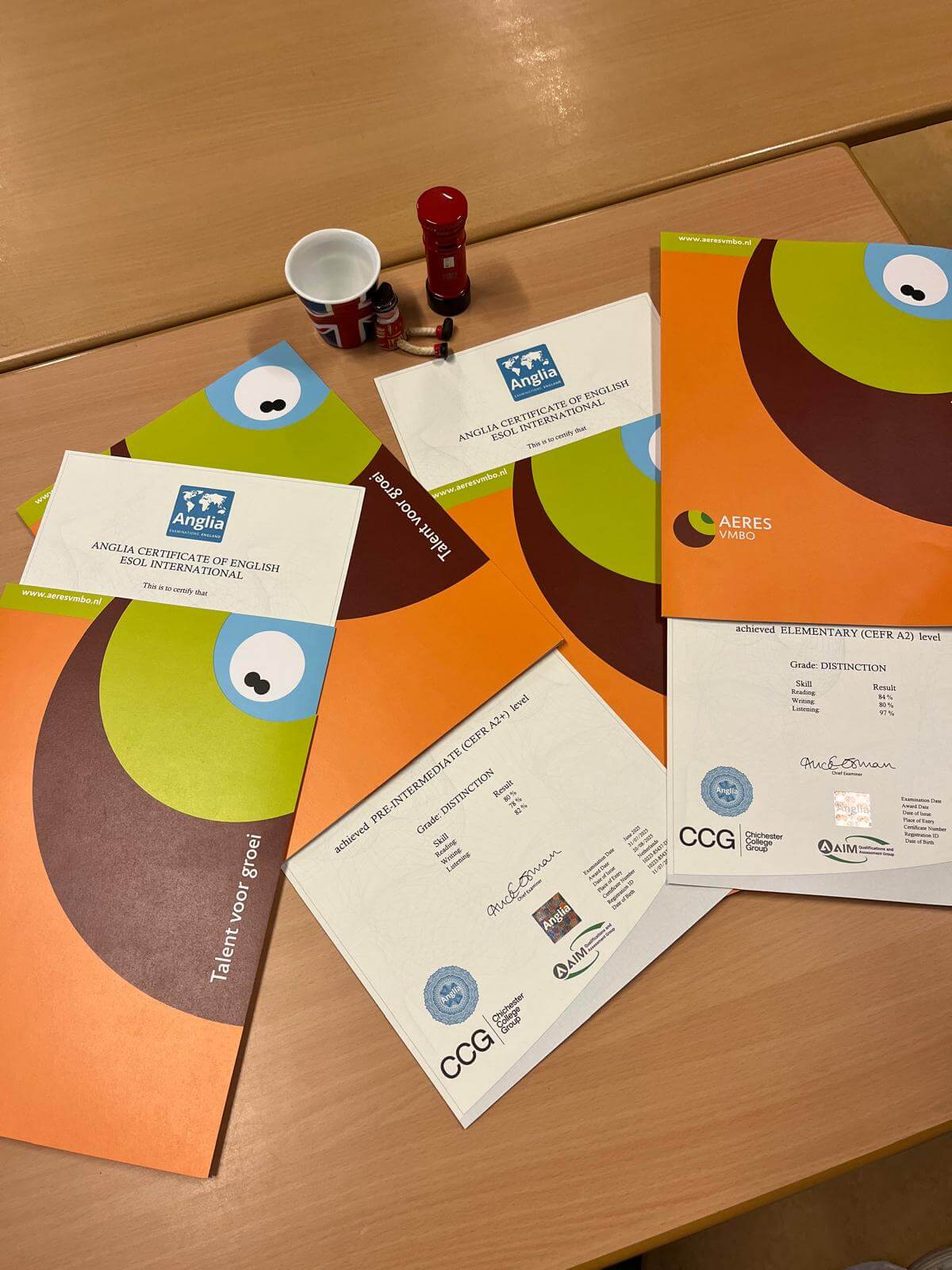 anglia certificaat