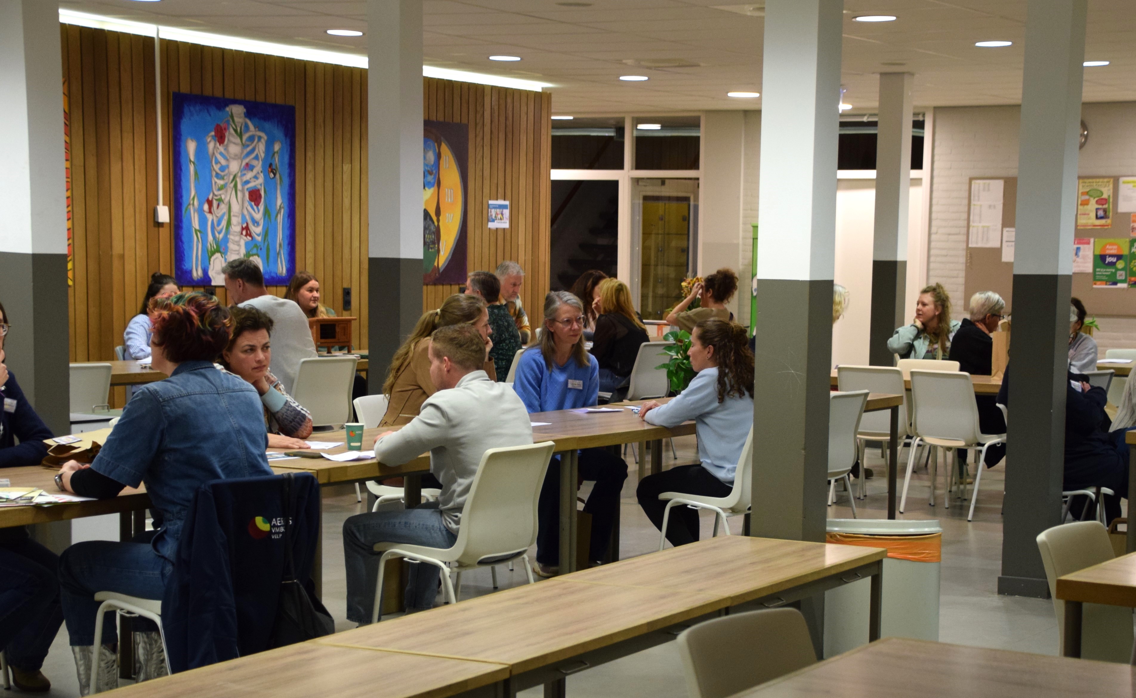 Veel belangstelling voor de Banenmarkt bij Aeres (V)MBO Velp